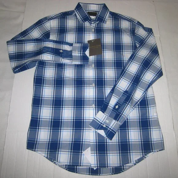 thomas dean dress shirts | | Thomas Dean Mens Button Front Long Sleeve Multicolor Shirt Size Large A8 Your dapper little gent is sure to look perfectly put together in our Deans List Dress Shirt in Worth Avenue White with Worth Avenue White Stork! Thomas Dean Performance Striped Dress